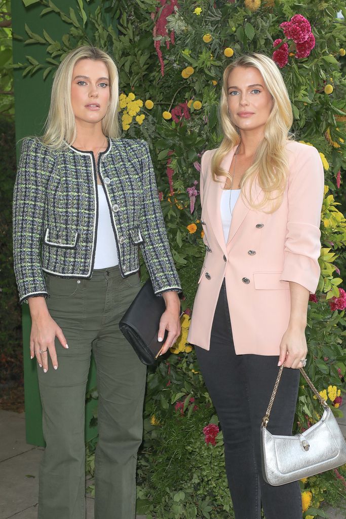 Lady Amelia Spencer and Lady Eliza Spencer attend Veronica Beard's Summer Fair party at The Serpentine Pavilion on June 20, 2023 in London, England. (Photo by Dave Benett/Getty Images for Veronica Beard)