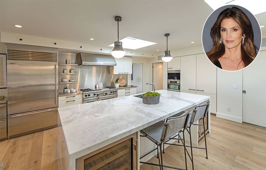 Cindy Crawford Beverly Hills house kitchen