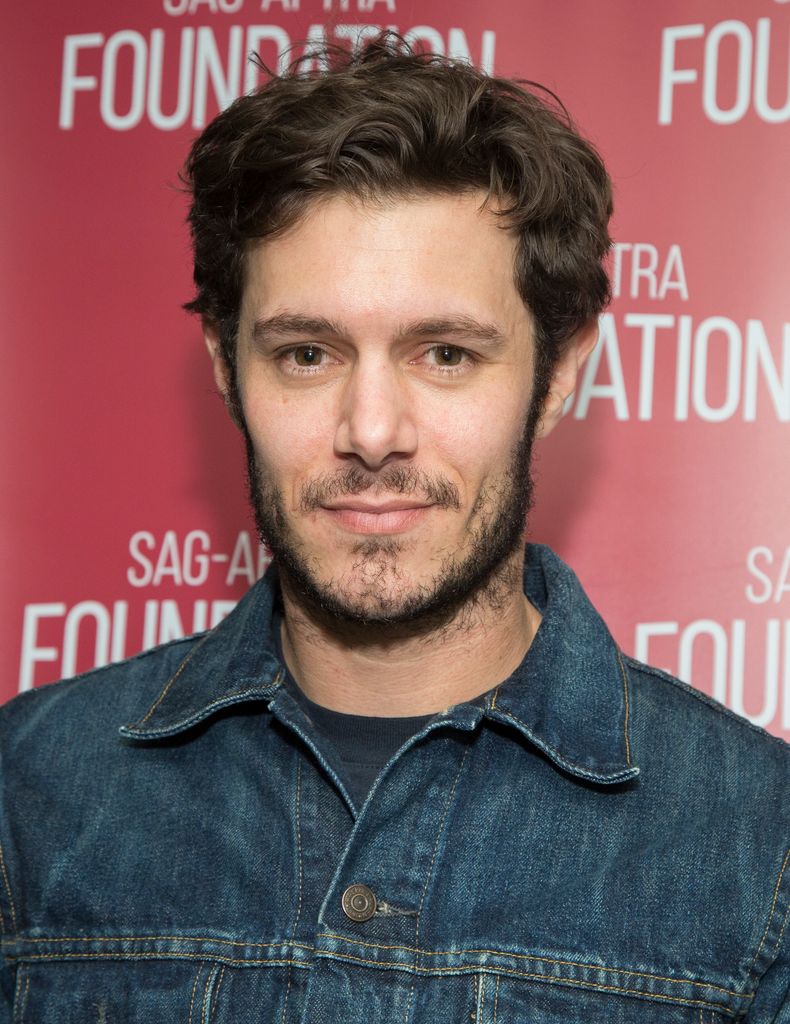 Adam Brody in a denim shirt