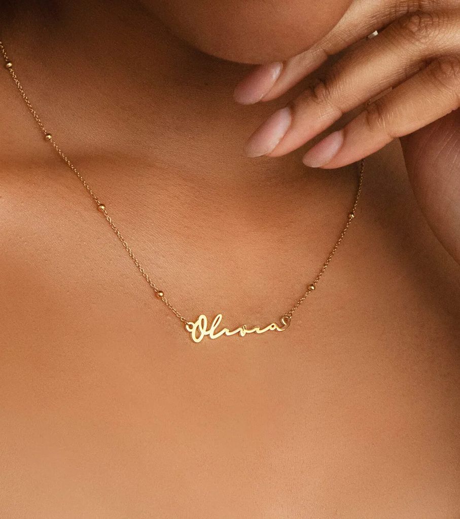 How The Nameplate Necklace Has Become A Symbol Of Empowerment