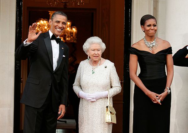 queen and michelle obama