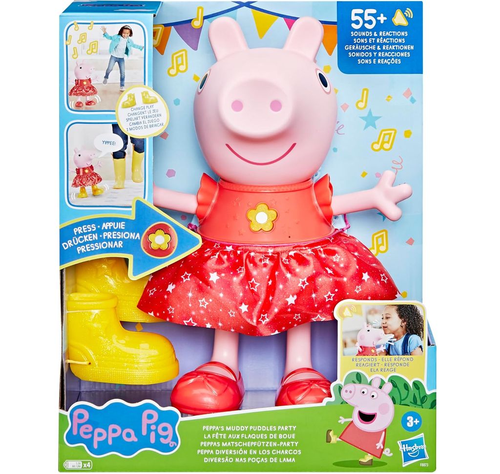 Peppa Pig Peppa's Muddy Puddles Party Doll