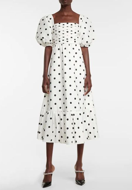 From M&S to New Look, this is the white polka-dot dress that's trending ...