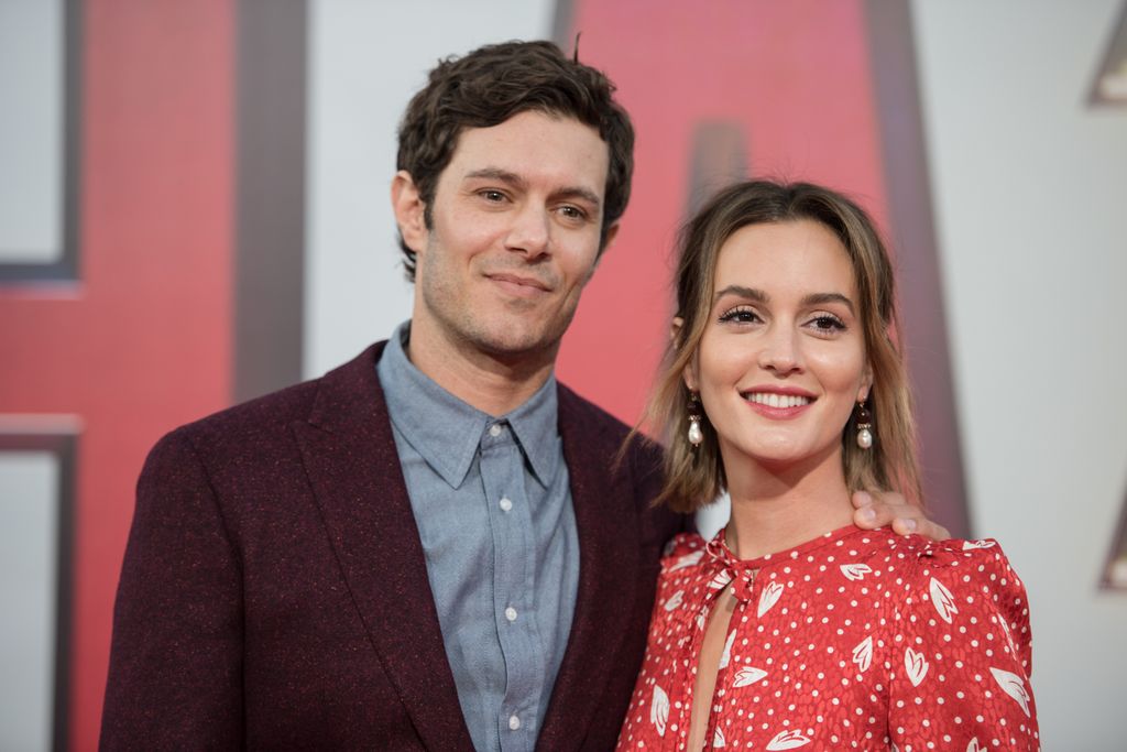 Adam Brody and Leighton Meester on the red carpet