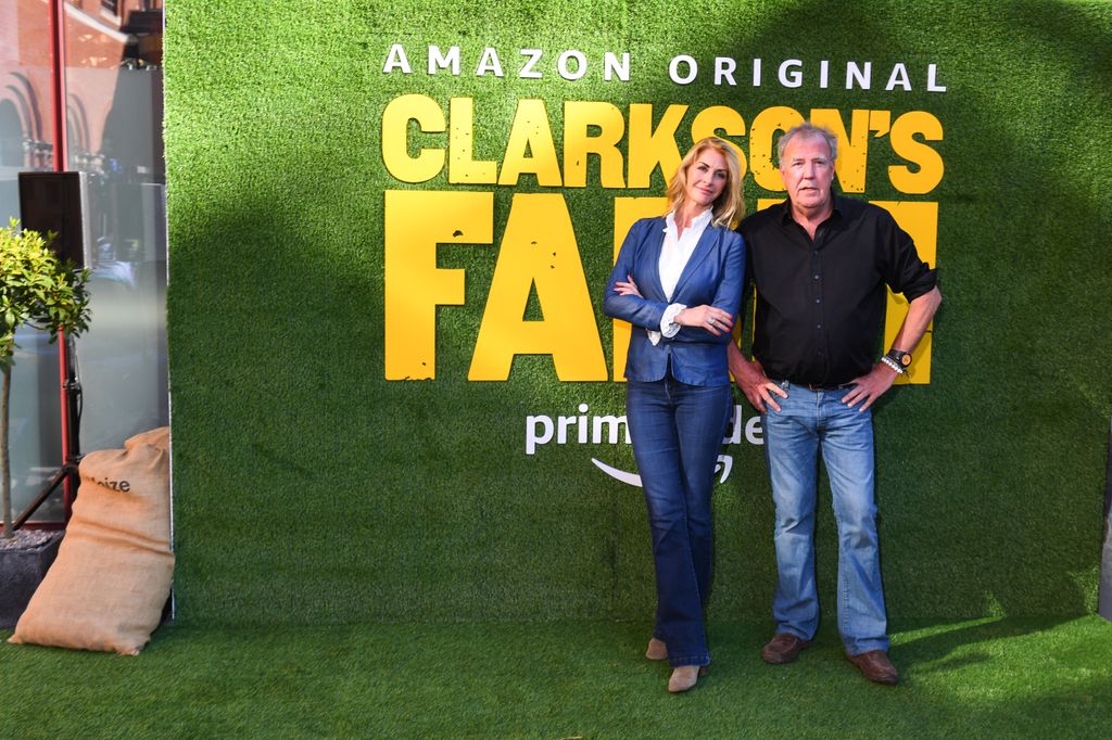 Lisa and Jeremy for Clarkson's Farm photo call