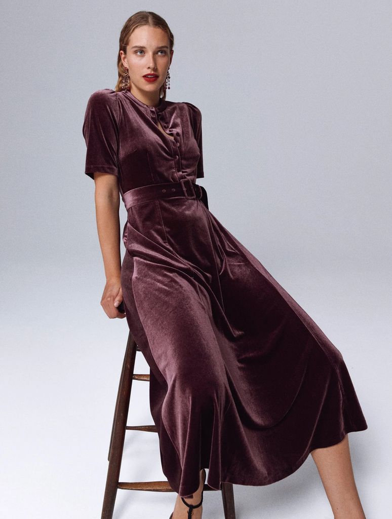 Boden velvet dress