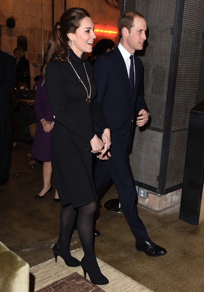 Princess Kate and Prince William, Duke of Cambridge attend the Creativity is GREAT reception on December 9, 2014 in New York City. 