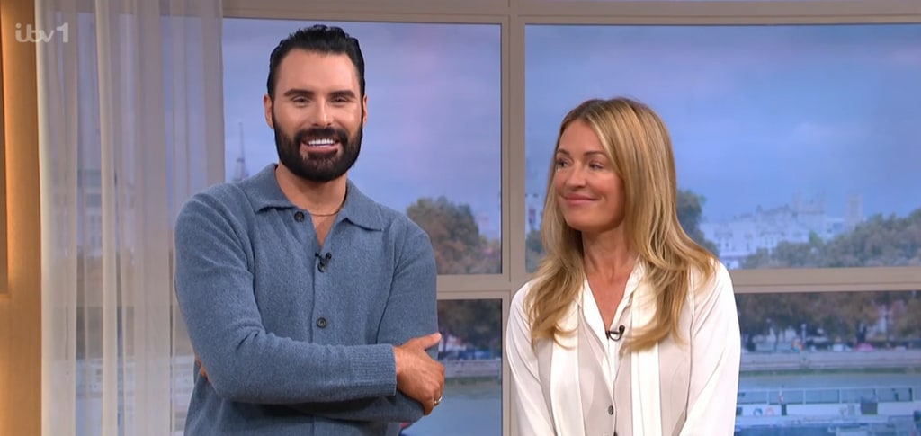 Rylan Clark and Cat Deeley on This Morning