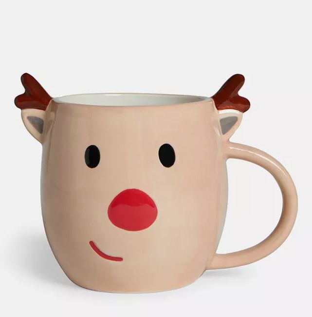 christmas mug reindeer