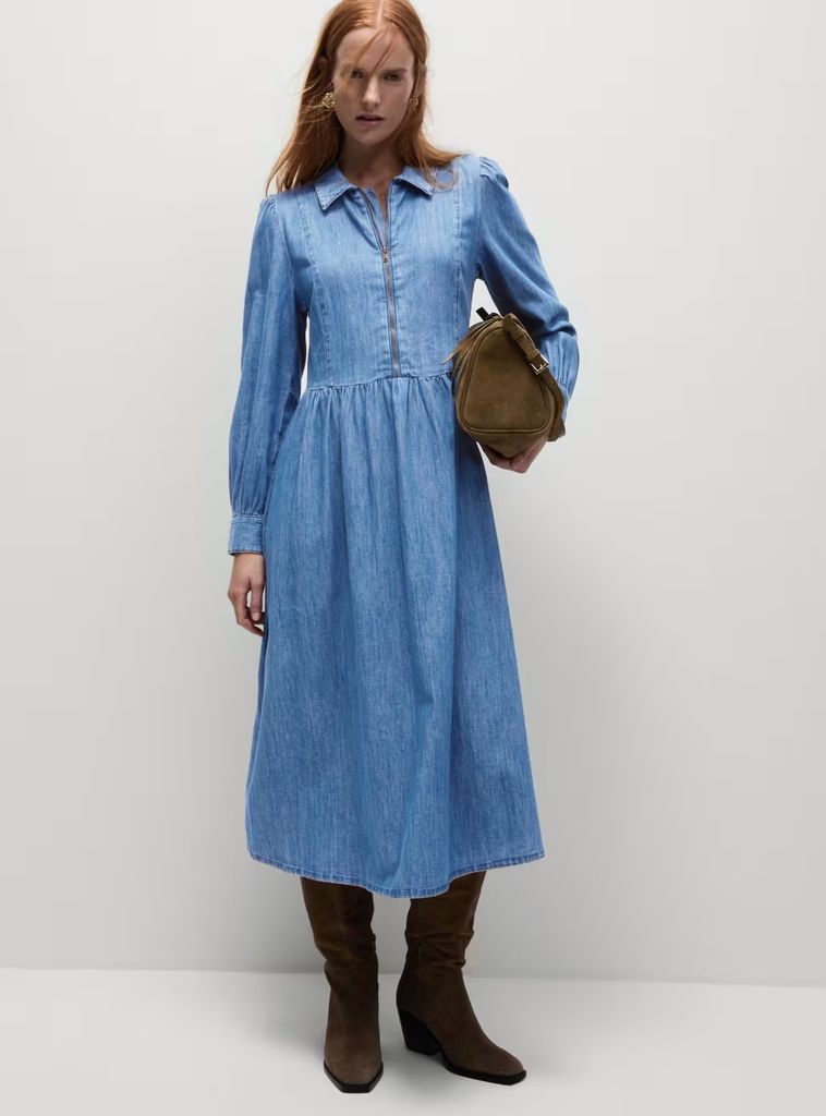 M&S denim dress