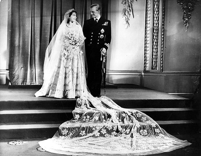 Queen Elizabeth veil