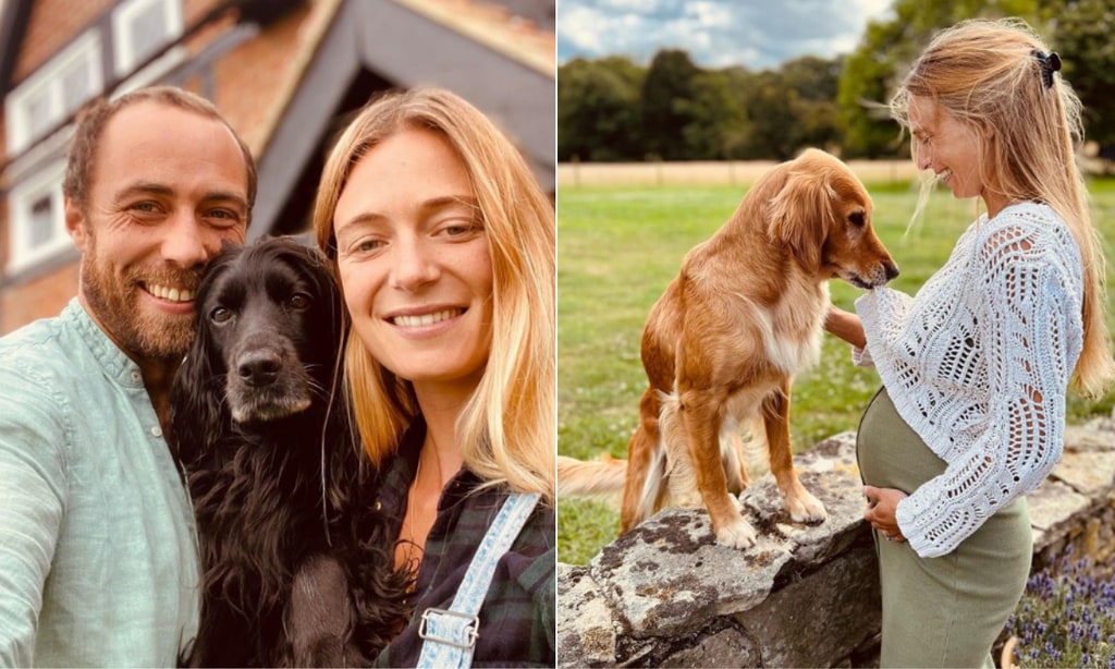 james middleton wife and pet dogs