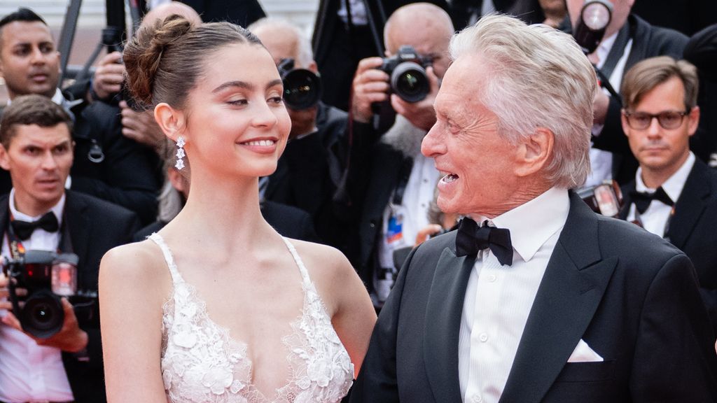 Carys and Michael Douglas at Cannes Film Festival in 2023