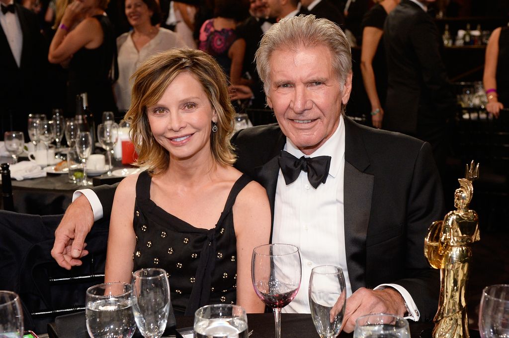 Harrison Ford at a Gala with wife Calista Flockhart