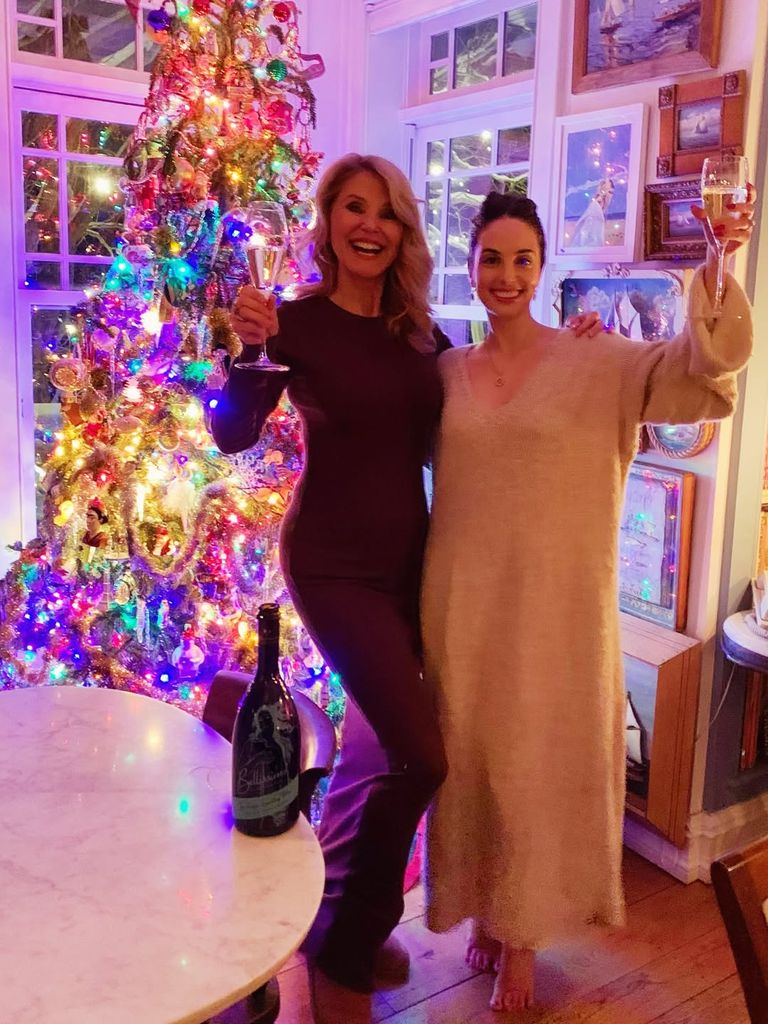 The duo danced and sang together