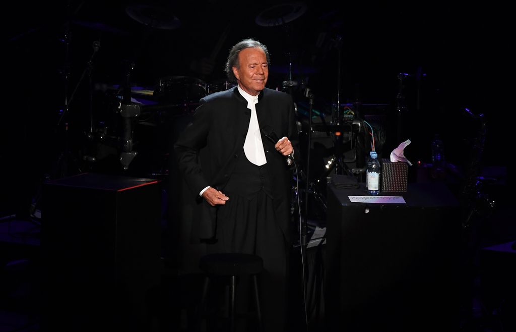 Julio Iglesias performs in concert at Infinite Energy Center on December 06, 2019 in Duluth, Georgia.