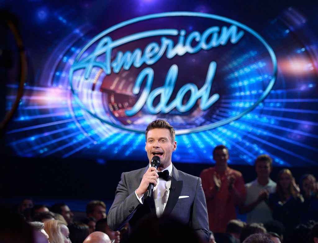 Ryan presenting American Idol