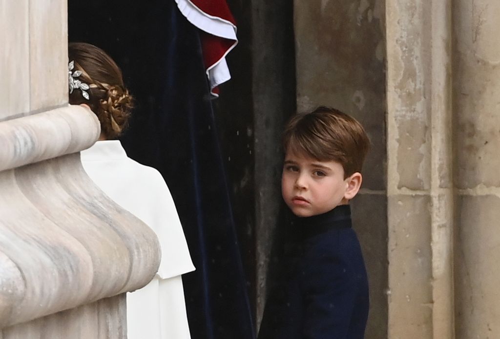 Prince Louis wore a cute tabard