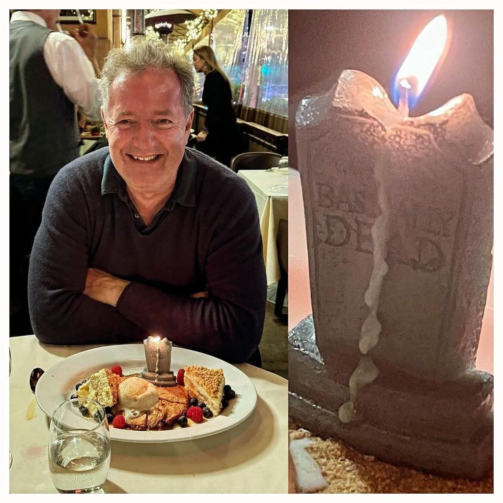 Piers Morgan celebrated his birthday in LA