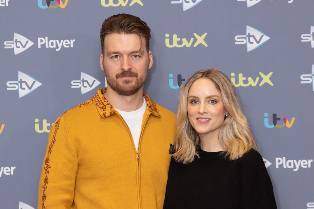 Matt Stokoe and Sophie Rundle at the launch photocall for "After The Flood" 