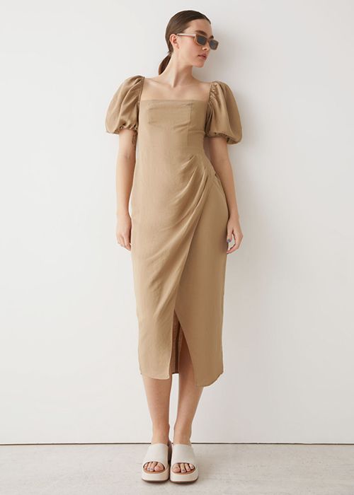 and other stories nude dress