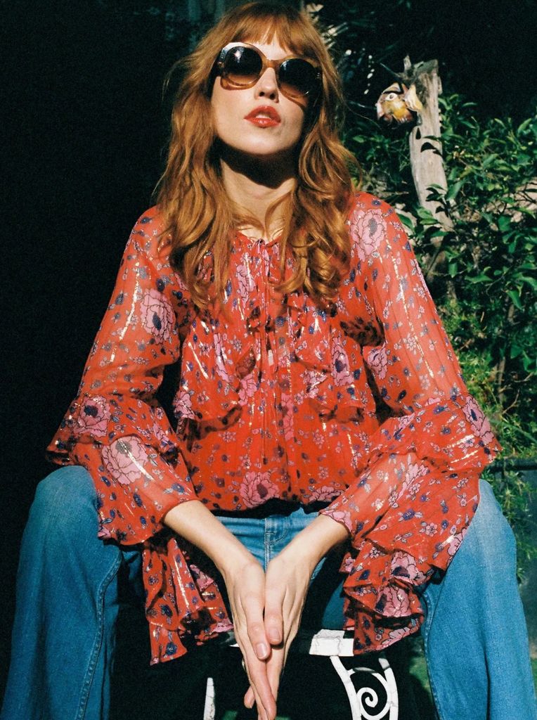 Queens of Archive 'Annie' Boho Top