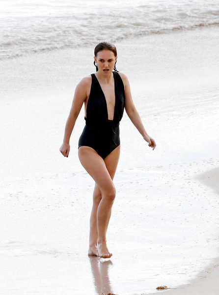 Natalie Portman showed off her incredible physique while enjoying the Caribbean sun on the beach in St. Barths