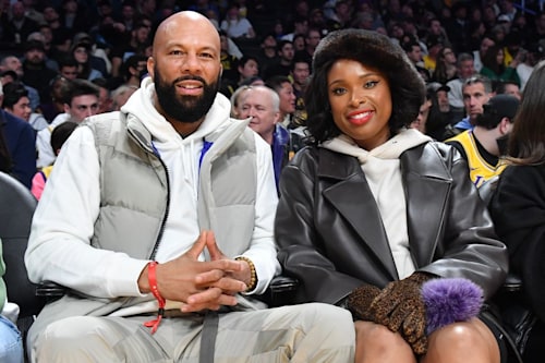 jennifer hudson common basketball la lakers 2024