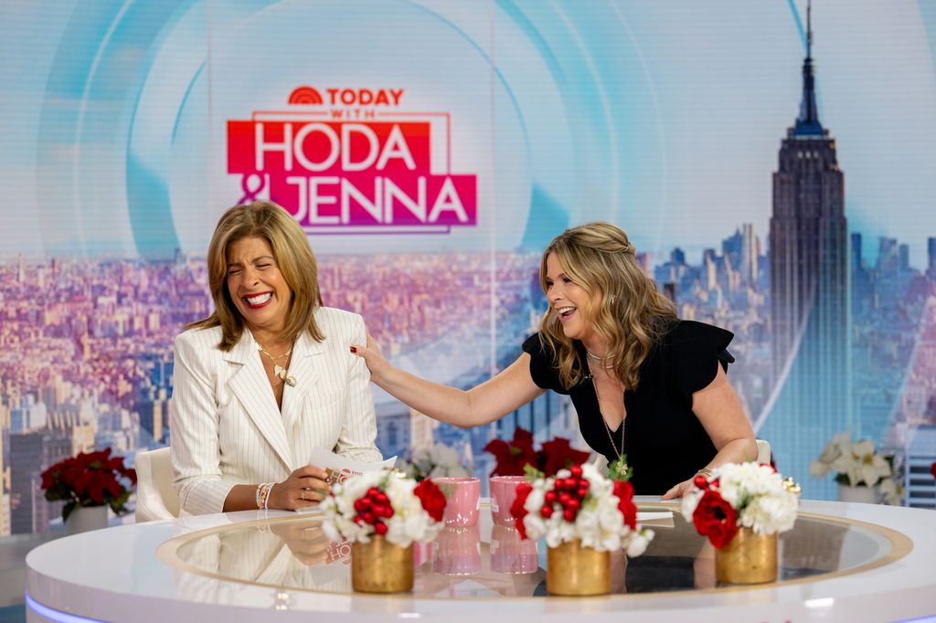 Hoda Kotb and Jenna Bush Hager on Tuesday, December 3, 2024 