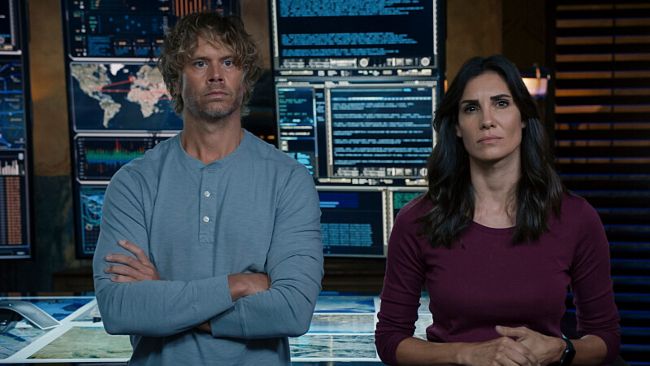 Daniela Ruah and Eric Christian Olsen