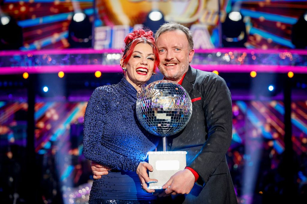 Dianne and Chris scooped the Glitterball trophy on Saturday