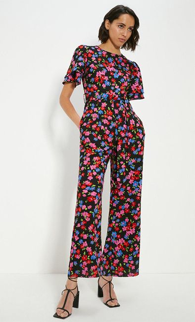 floral oasis jumpsuit