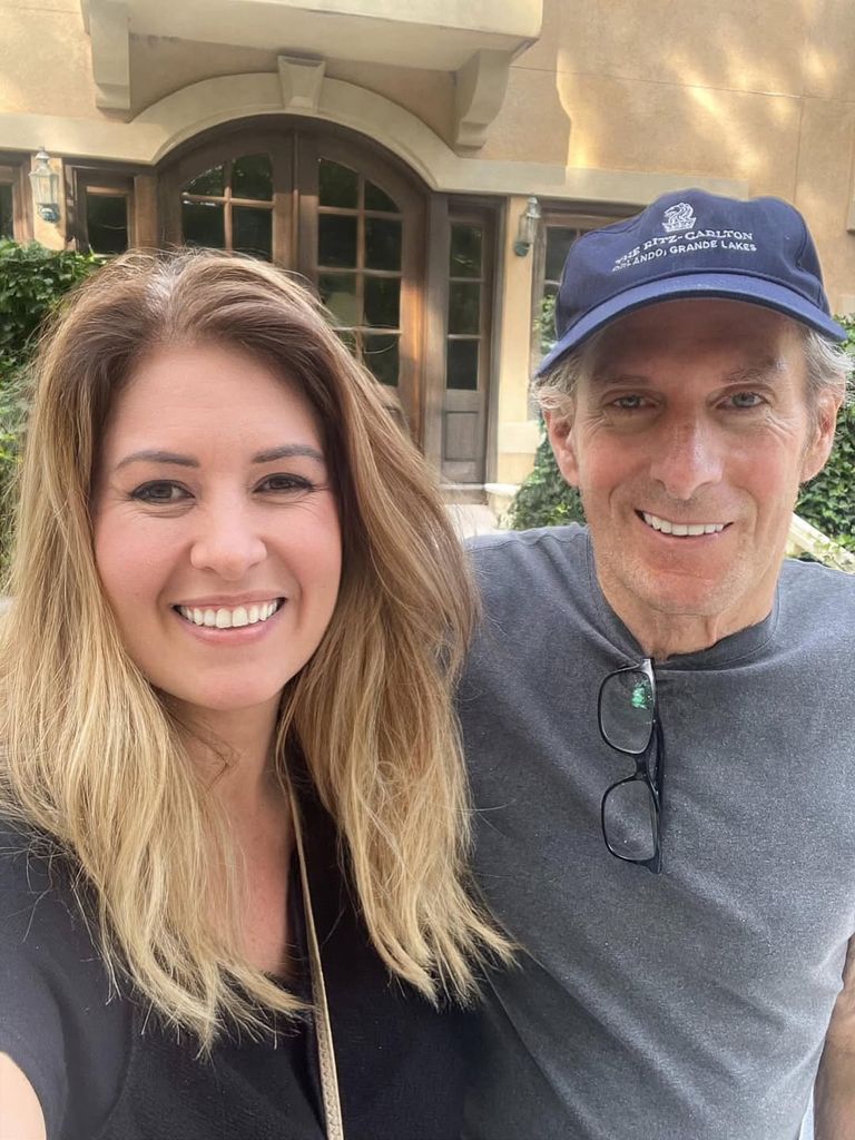 Isa Bolton with her dad Michael Bolton
