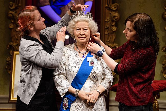 Madame Tussauds queen 