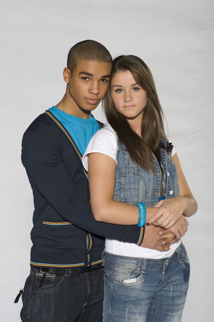 Ben Richardson [Lucien Laviscount]  Sophie Webster [Brooke Vincent] in 'Coronation Street' TV Programme. - 2009