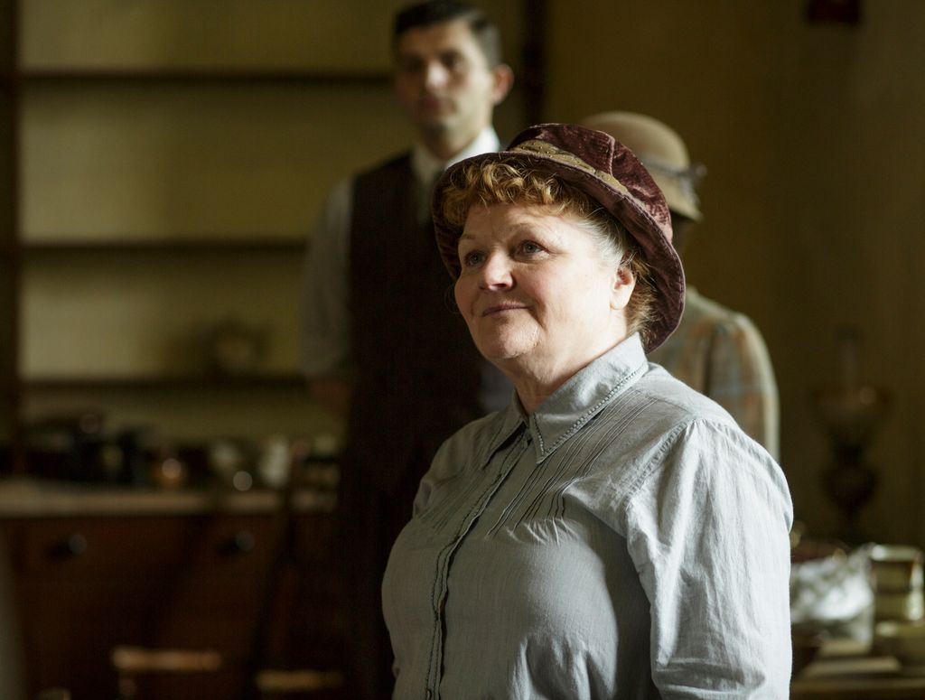 Lesley Nicol as Mrs Patmore in Downton Abbey