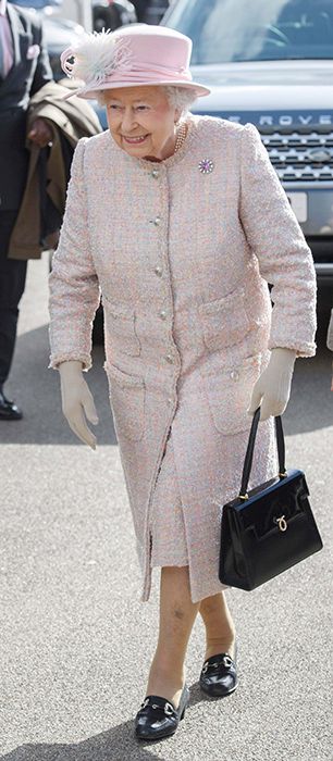Hats, loafers and that Launer handbag: Queen Elizabeth II was a