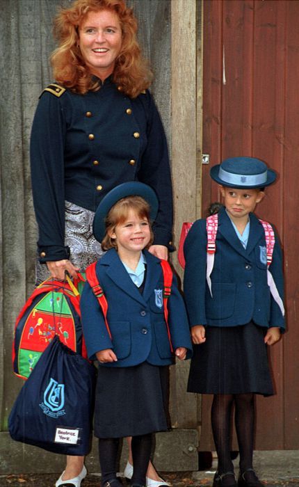 Princess Eugenie first day school