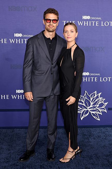theo james ruth kearney at white lotus premiere