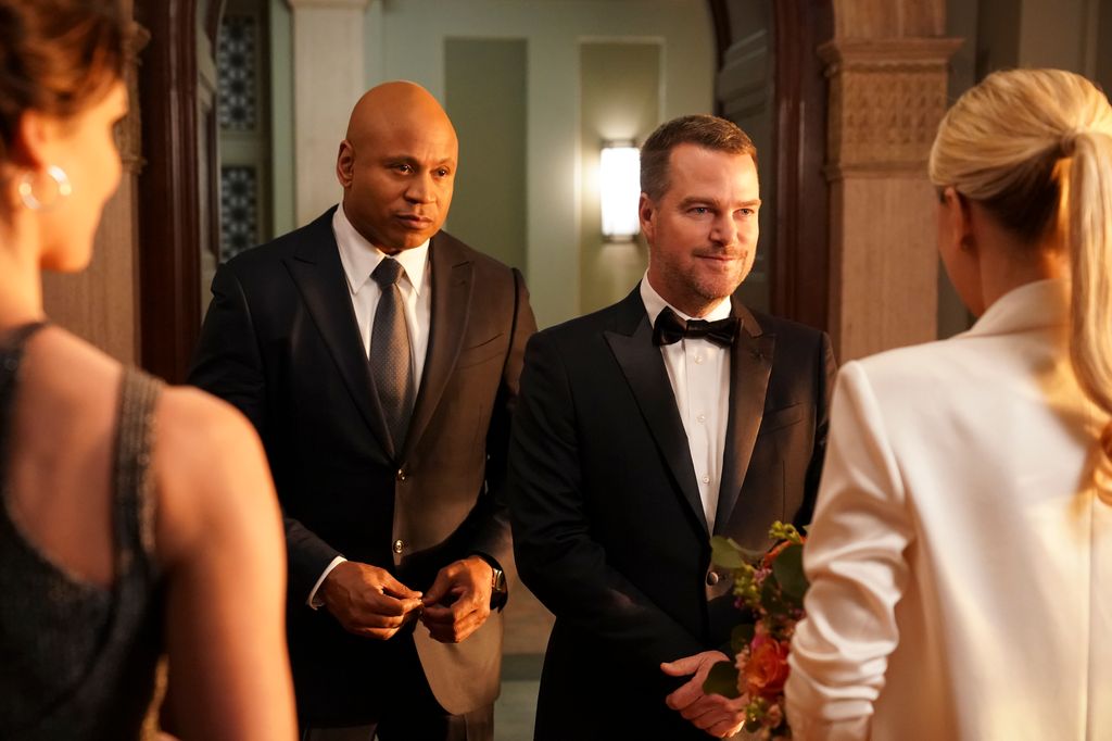 LL Cool J and Chris O'Donnell in the NCIS finale
