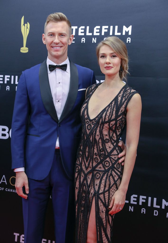 Mitch Myers and Tori Anderson
at 2019 Canadian Screen Awards