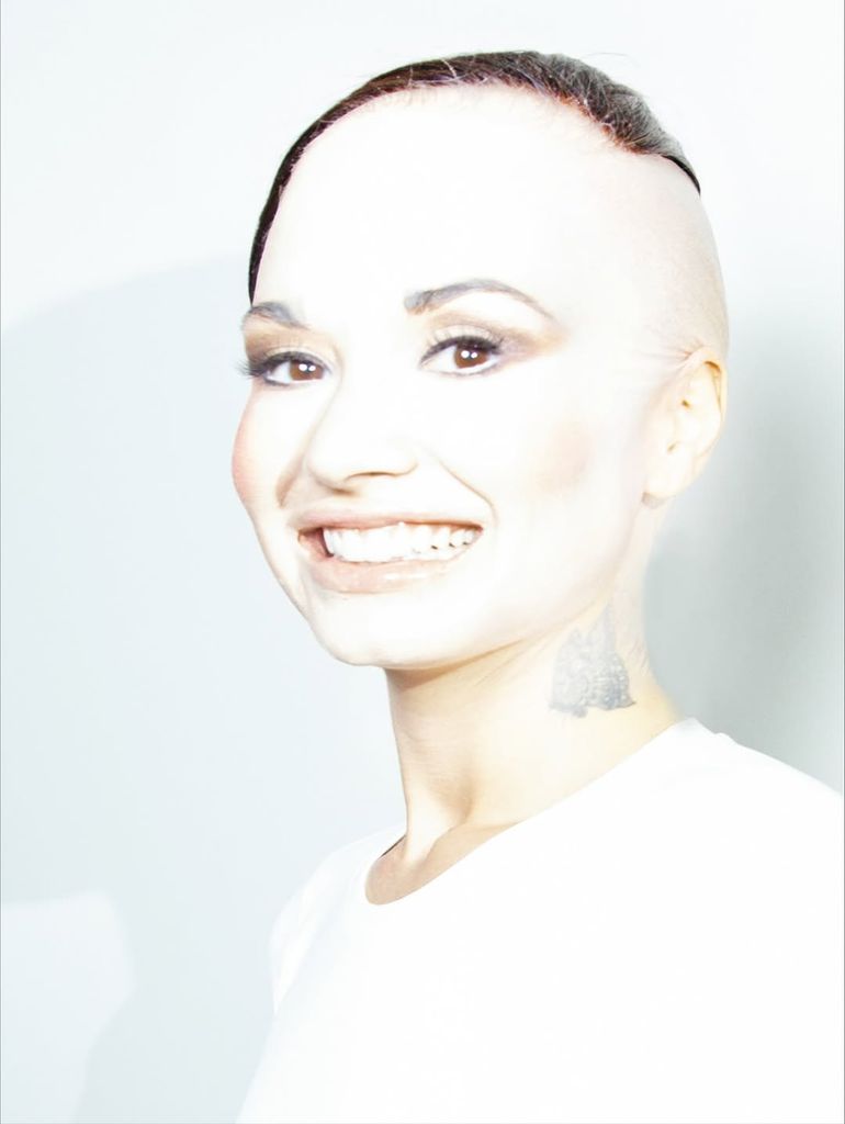 Demi poked fun of herself this Halloween