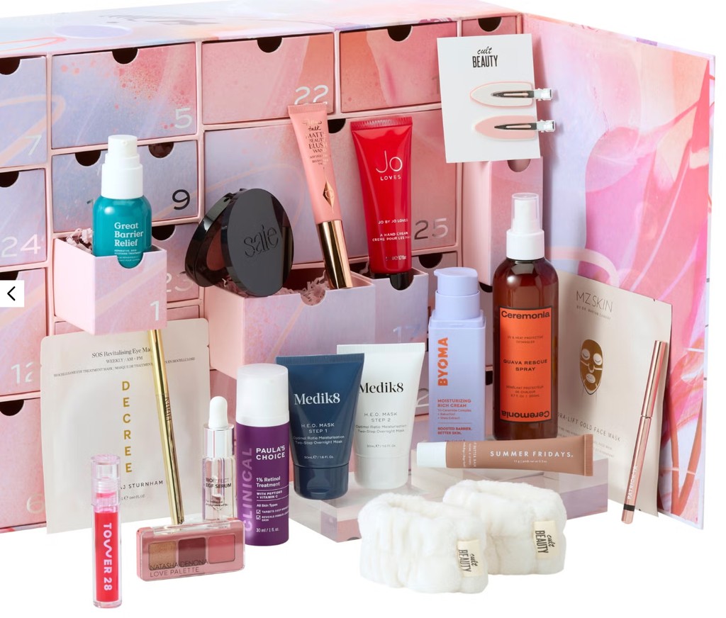 The Cult Beauty advent calendar just dropped for 2024 and it’s set to