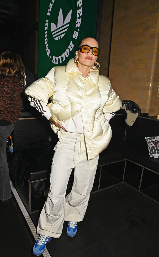  Rita Ora attends Flipper's Roller Boogie Palace x adidas Originals journey