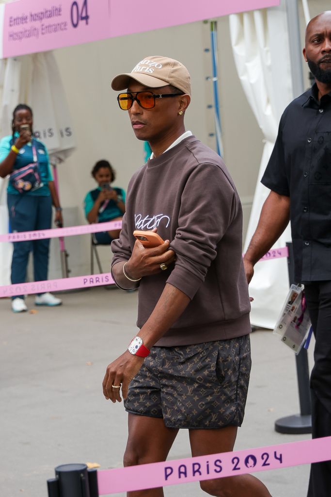 Pharrell Williams in Louis Vuitton