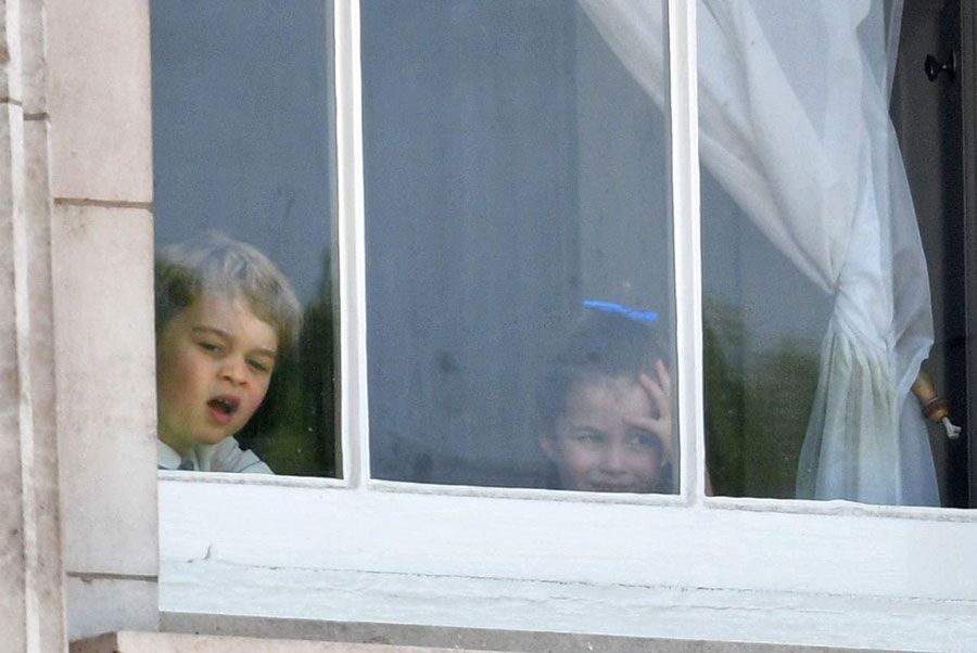 prince george window trooping