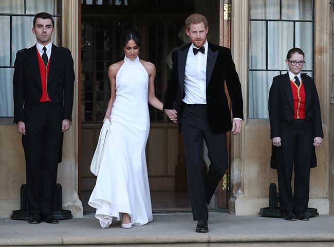 Prince Harry meghan evening wedding reception