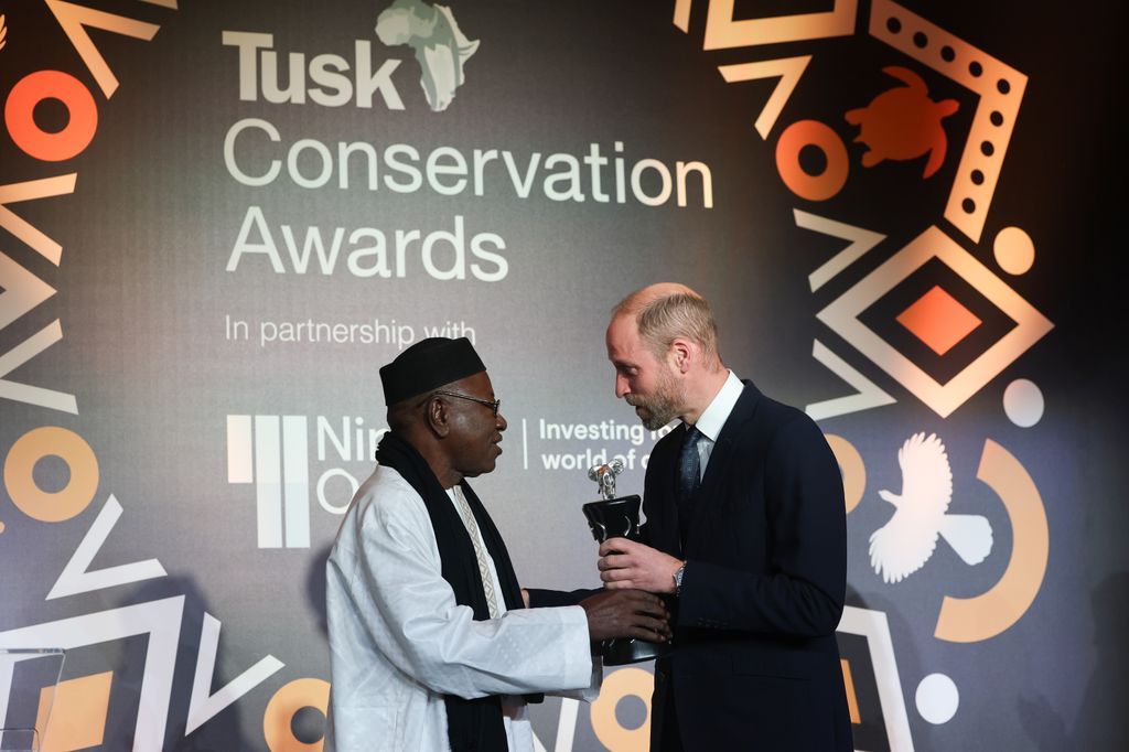 Prince William at the Tusk Awards