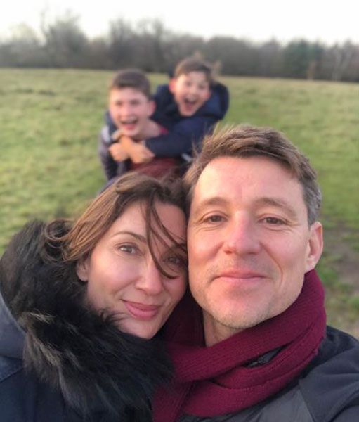 ben shephard wife annie sons