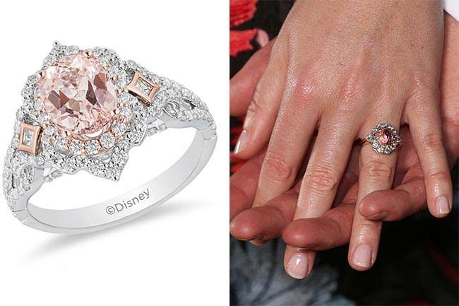 Princess Eugenie engagement ring replica